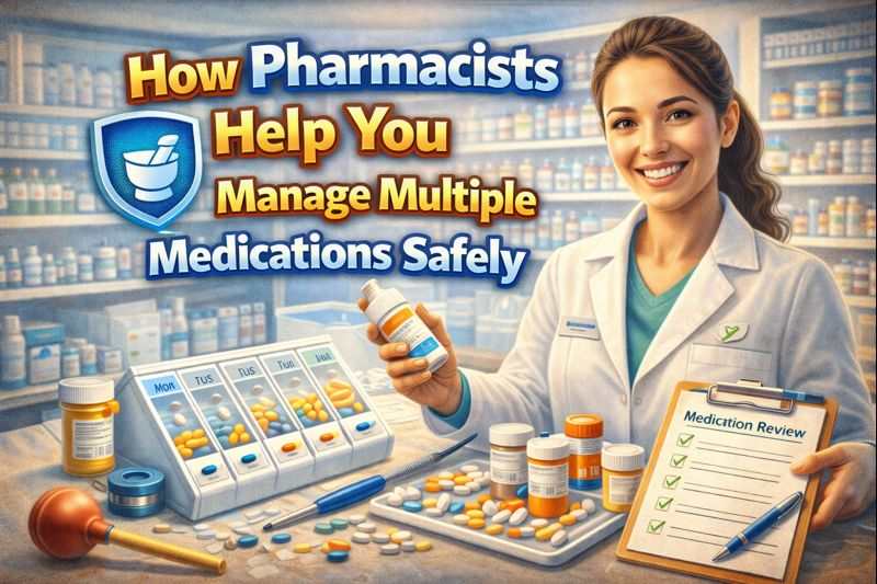 How Pharmacists Help You Manage Multiple Medications&nbsp;Safely