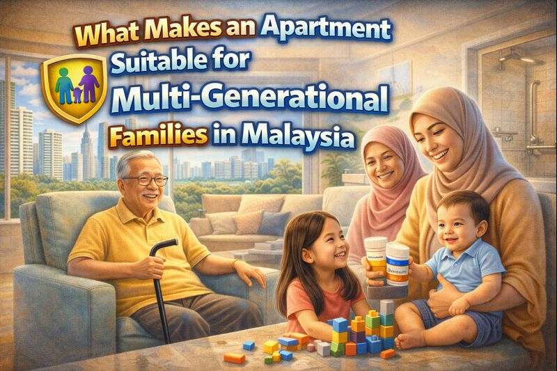 What Makes an Apartment Suitable for Multi-Generational Families in&nbsp;Malaysia